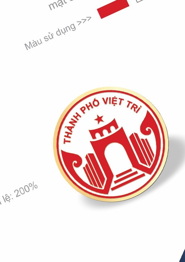 Huy hiệu Thành Phố Việt Trì