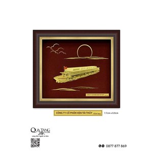 Khung Tranh Mạ Vàng 24k- Công Ty Cổ Phần Vận Tải Thủy