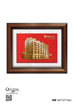 Khung Tranh Mạ Vàng 24k- Ngân hàng TP Bank
