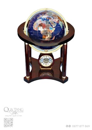 Đồng hồ để bàn Quả địa cầu