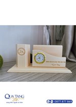 Hộp gỗ cắm bút 