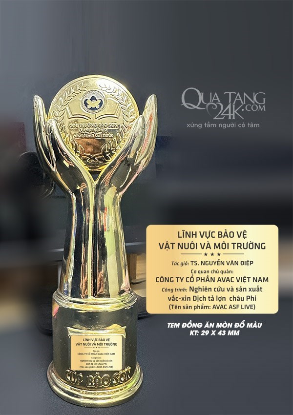 Cúp Bảo Sơn_Tem đồng