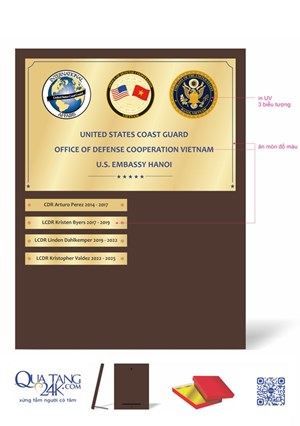 Bảng Vinh Danh_Đại Sư quán Hoa Kỳ tại Hà Nội