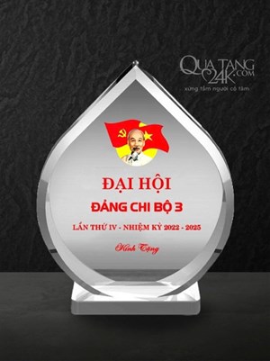 Biểu trưng pha lê về Đảng