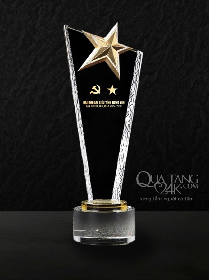 Biểu trưng pha lê về Đảng