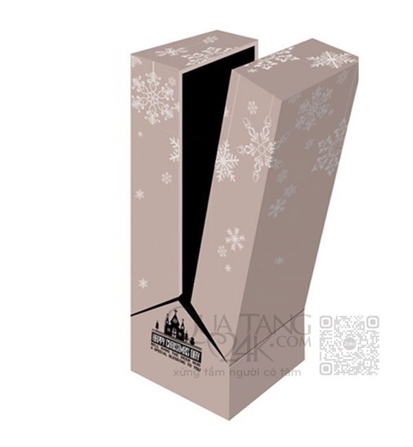 Hộp quà rượu Giáng Sinh – Sang trọng và ấm áp mùa lễ hội