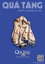 Khăn quàng cổ dài thời trang