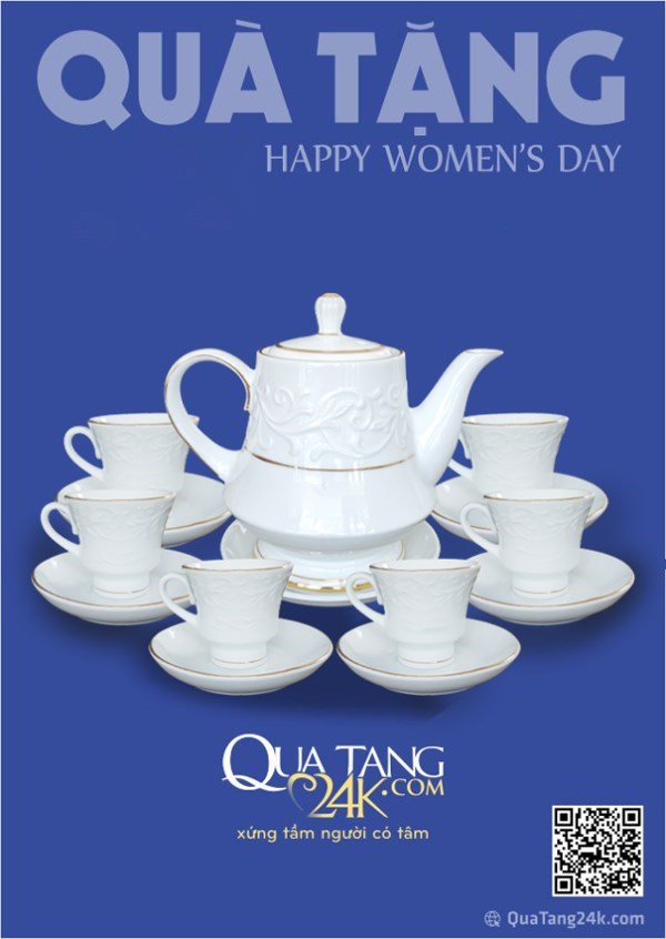 Bộ ấm chén cao cấp 