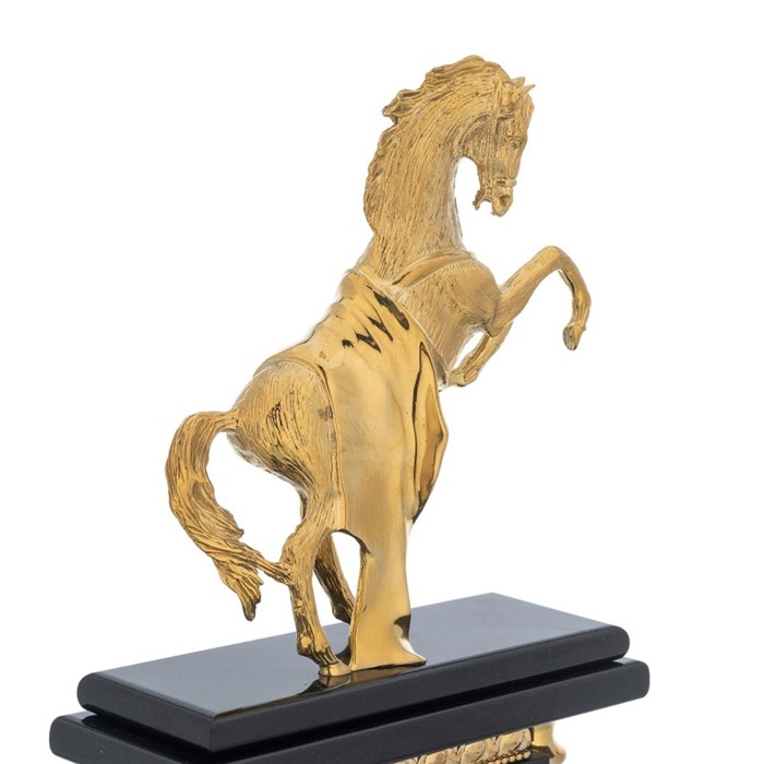 Đồng hộ ngựa mạ vàng