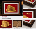 Khung Tranh Mạ Vàng 24k- Ngân hàng TP Bank