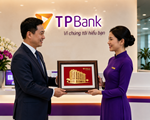 Khung Tranh Mạ Vàng 24k- Ngân hàng TP Bank