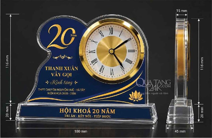 Biểu trưng Pha lê 20